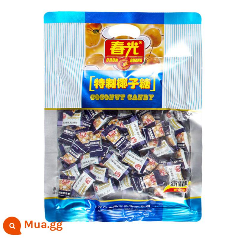 Mùa xuân Kẹo dừa đặc biệt 1000g Trái cây đặc sản Hải Nam Kẹo cứng Kẹo cưới Số lượng lớn Đồ ăn nhẹ thông thường - [Đóng gói] Đường dừa đặc biệt 550g X1 túi