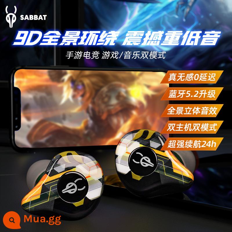 Tai nghe bluetooth thể thao điện tử cao cấp Magic Banquet G12 chuyên game ăn gà không chậm trễ pin siêu khủng chất âm siêu hay - Shadow [chỉ trò chơi di động máy chủ kép chế độ kép có độ trễ thấp]