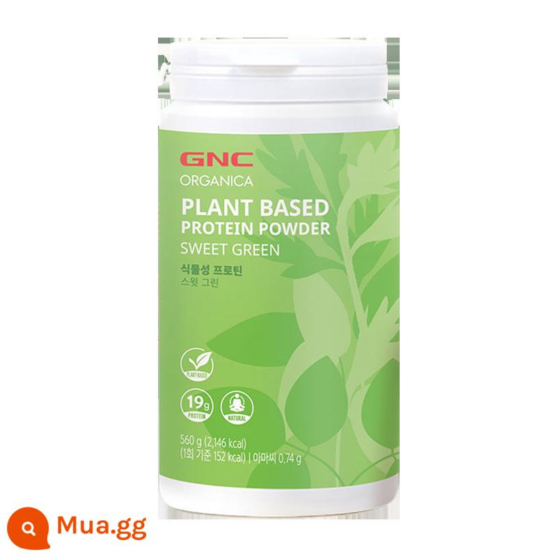 GNC Jiananxi 100% bột whey protein cô lập tăng cơ thể dục nam nữ bột protein tăng cân nhập khẩu từ Mỹ - Bột protein thực vật nước ép xanh 560g - hạn sử dụng 24 năm và tháng 3