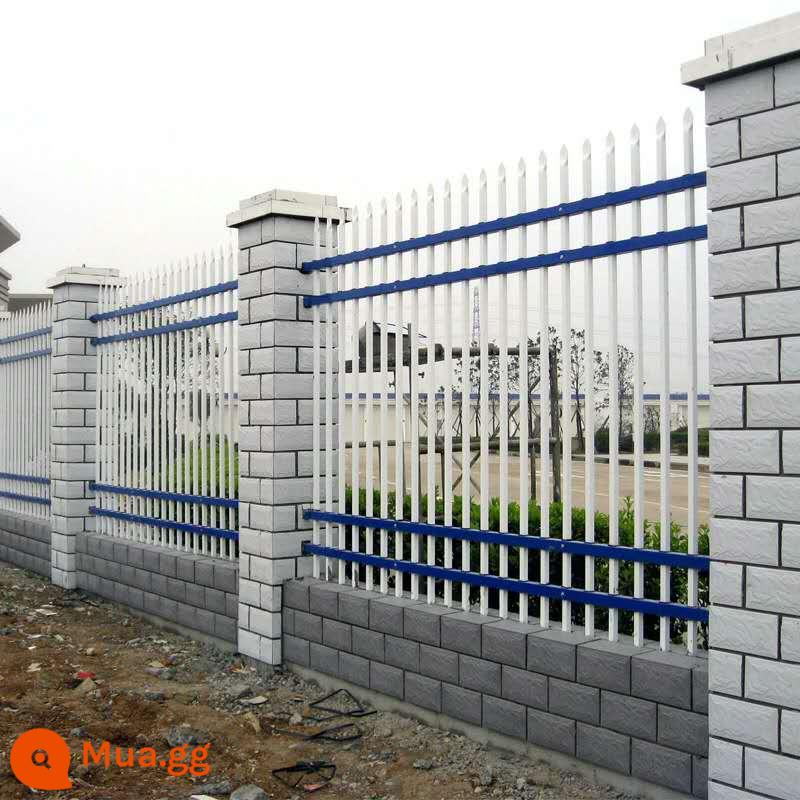 Dongguan Iron Artrang Barn Kinc Steel Fainer Cộng đồng chống bao gồm trường Vườn Villa Wall Wall Wall Railway - Cao 1,8m, 4 thanh ngang, dài 3m, giá 1m có cột