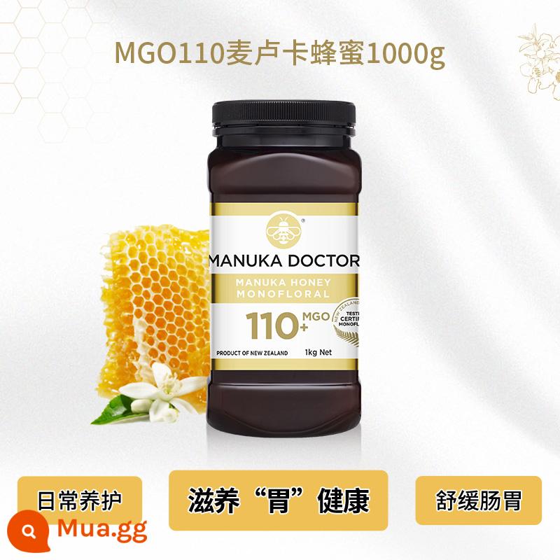 Mật ong Doctor Manuka nhập khẩu từ New Zealand MGO250+ mật ong rừng nguyên chất tự nhiên UMF10+ bao tử nguyên chất - MGO110+1000G