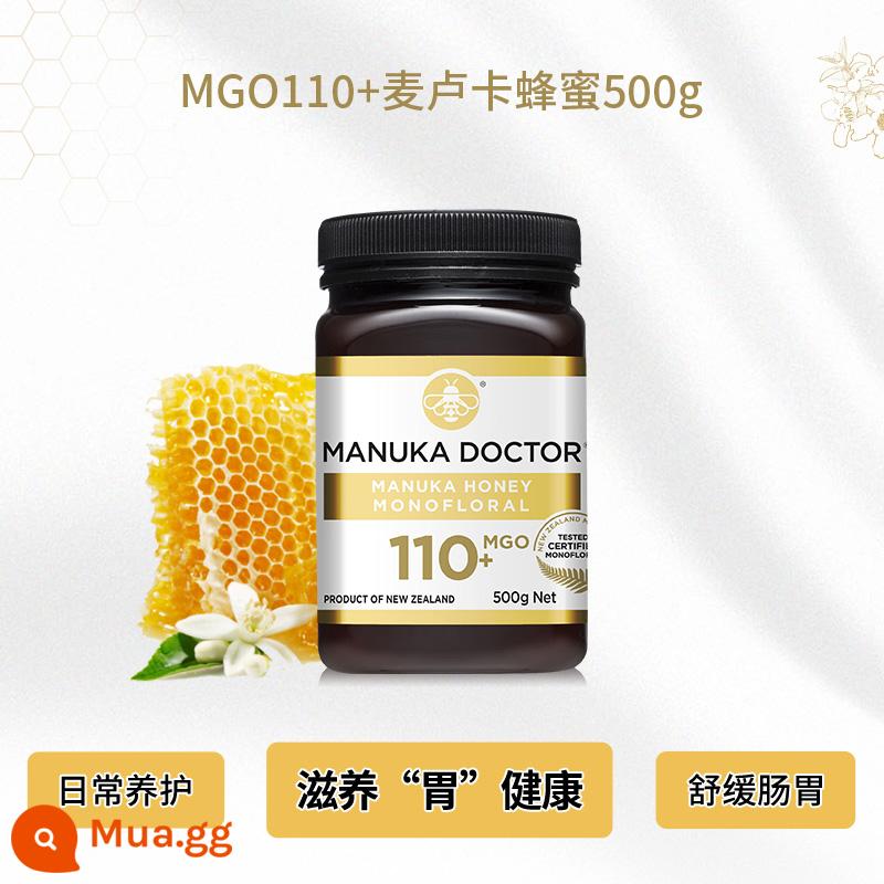 Mật ong Doctor Manuka nhập khẩu từ New Zealand MGO250+ mật ong rừng nguyên chất tự nhiên UMF10+ bao tử nguyên chất - MGO110+500G