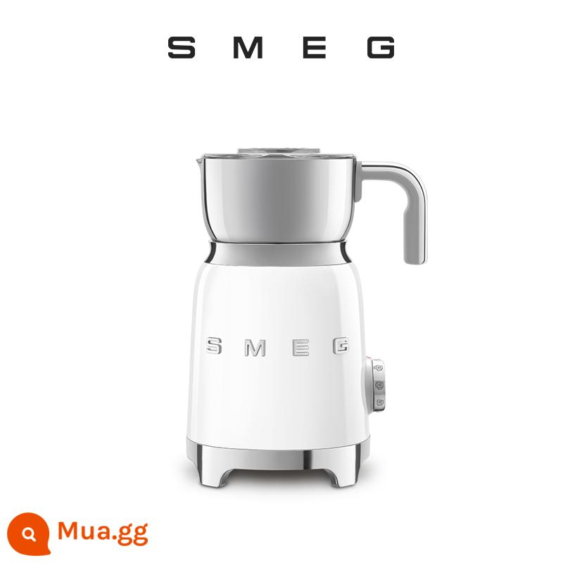 SMEG SMG Ý Nhập khẩu Máy tạo bọt Sữa Điện Nội thất hoàn toàn tự động Nóng và Lạnh Taps Chocolate Machine - Ngọc trai trắng