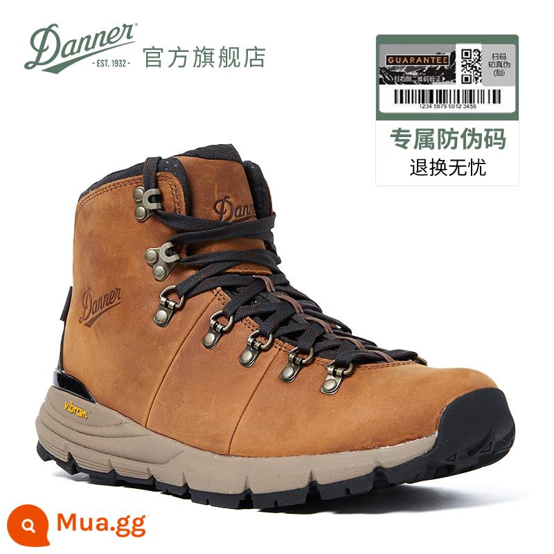 (Spot) Danner Giày đi bộ đường dài ống giữa ngoài trời thoáng khí chống trượt Danner Mountain600 - (da nâu/hạt) phiên bản 62250 EE (một đôi dây giày)