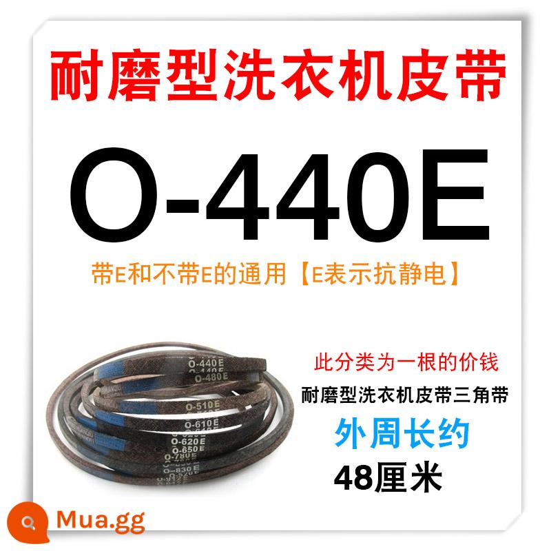 Dây đai máy giặt chống mài mòn chất lượng cao Đai tam giác hình chữ O đa năng bán/hoàn toàn tự động băng tải động cơ máy giặt phụ kiện - O-440E