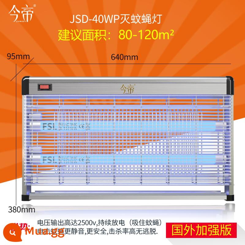Đèn diệt ruồi cho nhà hàng quán ăn, phòng ăn thương mại, nhà hàng, cửa hàng, đèn diệt ruồi treo tường, đèn diệt muỗi - Hiệu ứng chất lượng hàng đầu [Chất lượng Châu Âu và Châu Mỹ] Phiên bản nâng cao 2023 40WP (khuyến nghị plug-in trong phạm vi 90 mét vuông)