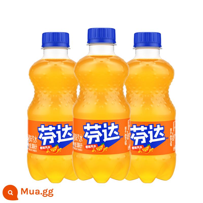 Nước giải khát có ga Coca-Cola soda 300ml*12 chai Fanta Sprite Coke Fruit Orange Mini - Fanta 300ml*3 chai