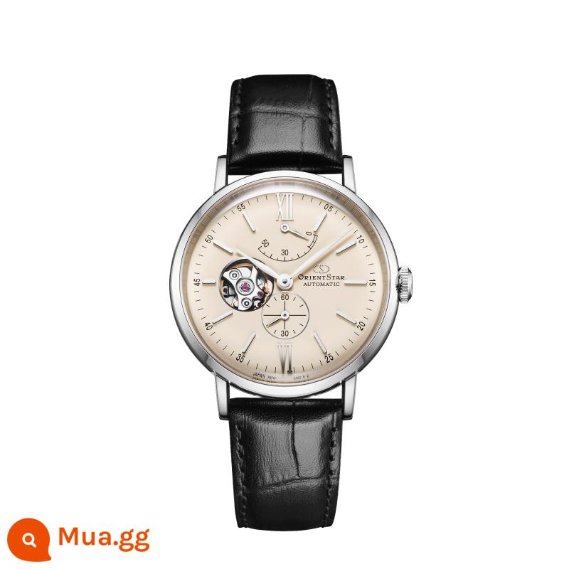 Đồng hồ OrientStar Nhật Bản OrientStar old Oriental watch master open core through the window đồng hồ cơ tự động nam chống thấm nước - Ngôi Sao Phương Đông RE-AV0002S00B