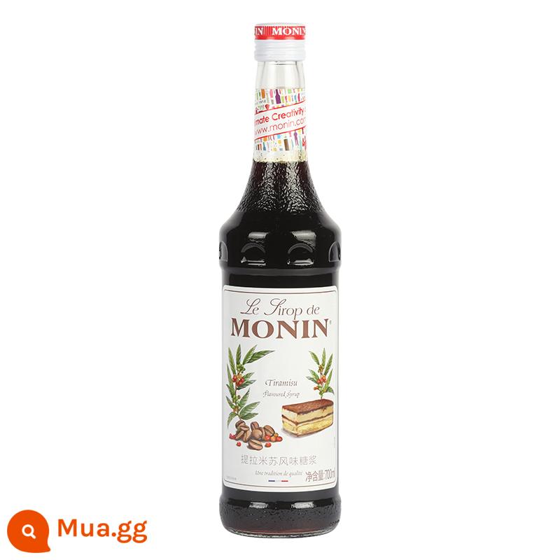 Xi-rô MONIN Hương Va ni Vỏ cam Bạc hà xanh Quế Táo Osmanthus Hạt phỉ Dừa Xi-rô hương Curacao xanh - hương vị tiramisu