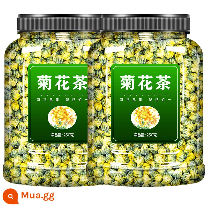 Trà hoa cúc kim ngân thanh nhiệt, giải độc - [2 lon] Trà hoa cúc (tổng 500g)