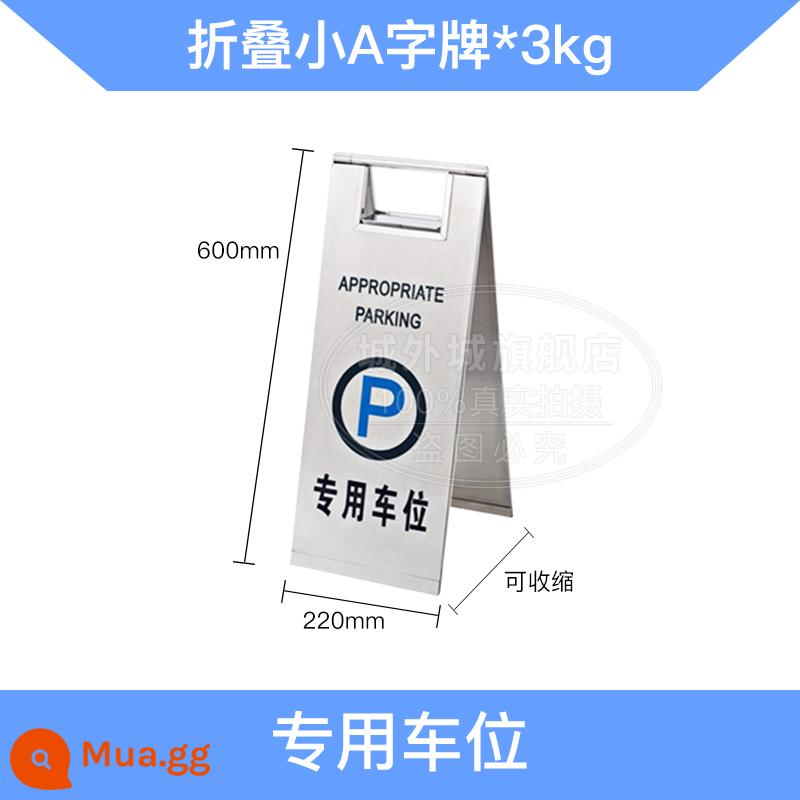 Cơ sở đường nón cảnh báo nón cách ly Nón vuông xô kem giao thông rào chắn biển báo cấm đậu xe bến tàu thép không gỉ phản quang - Biển báo đỗ xe có tấm lót bằng thép không gỉ dày có thể gập lại - chỗ đỗ xe đặc biệt