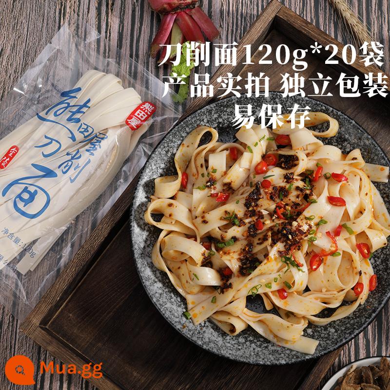 Mì mì ramen một nửa, mì kiềm, mì nhanh - Mì dao 120g*20 túi