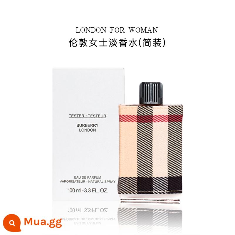 BURBERRY Burberry New London Nước hoa nam Eau de Toilette Bug London Nước hoa nữ Lasting Fresh - Váy đơn giản Lady Bug London