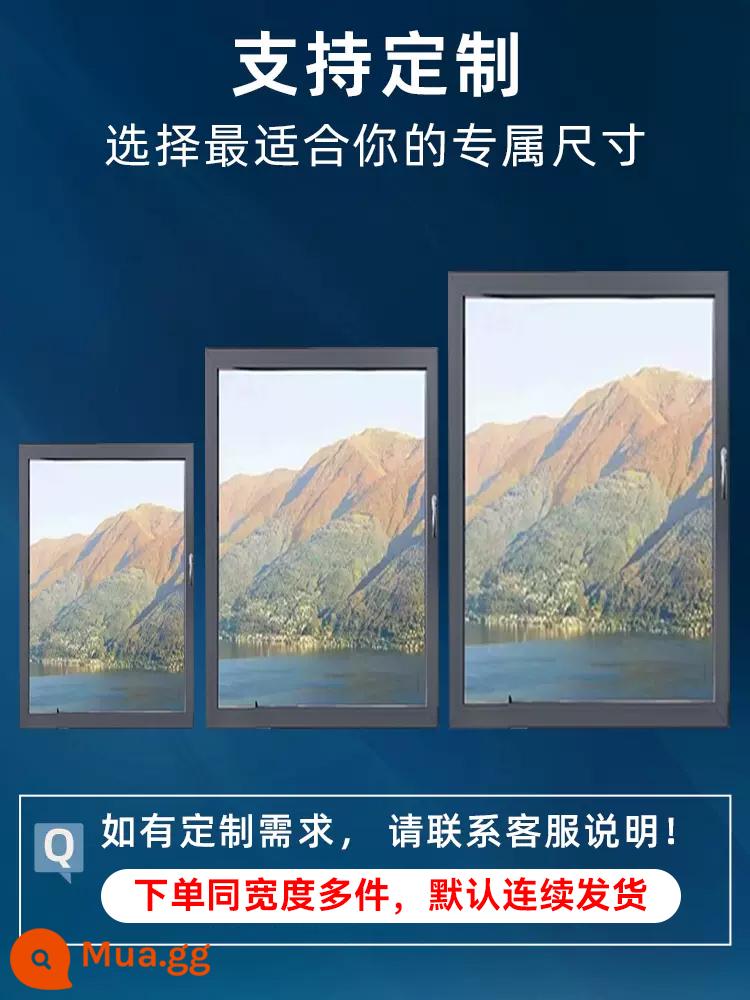 Chống nắng phim cách nhiệt dán kính cửa sổ chống nhìn trộm chống hắt sáng ban công nhà kính góc nhìn một chiều hộ gia đình phim - Kích thước tùy chỉnh (liên hệ với dịch vụ khách hàng để có giá ưu đãi hơn)