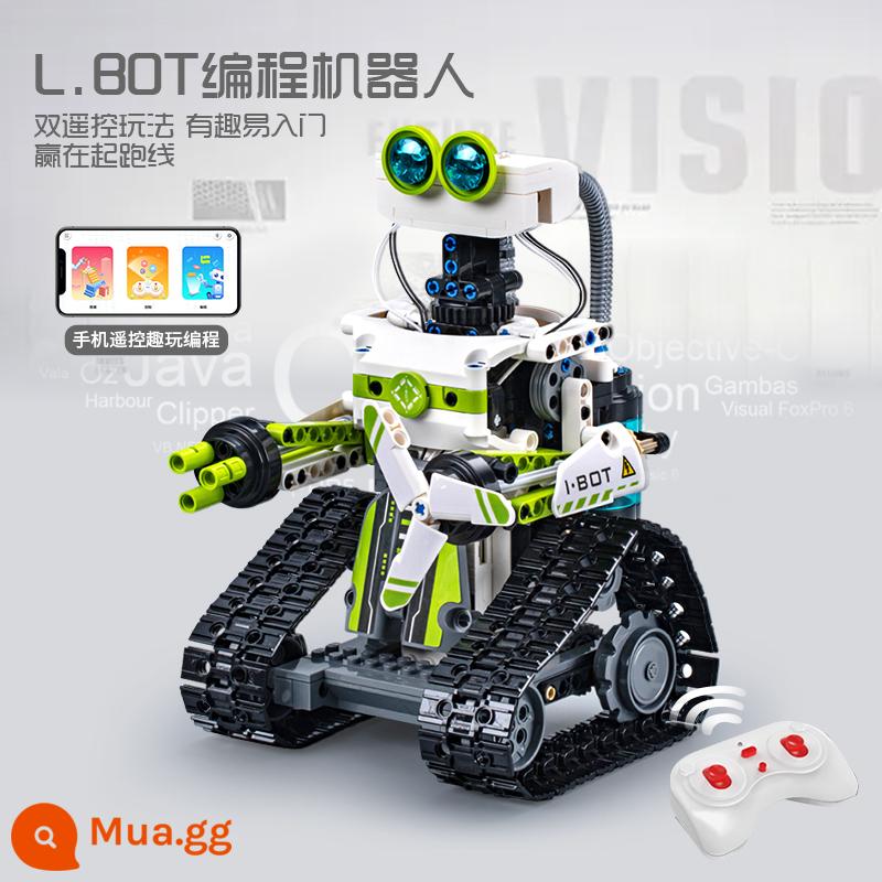 Lập Trình Robot Khối Xây Dựng 8 Ngày Trẻ Em Quà Tặng 10-12 Tuổi Bé Trai Xếp Hình Đồ Chơi Lắp Ráp Sinh Nhật Bé Trai - Robot lập trình c83001 Bao gồm túi xách