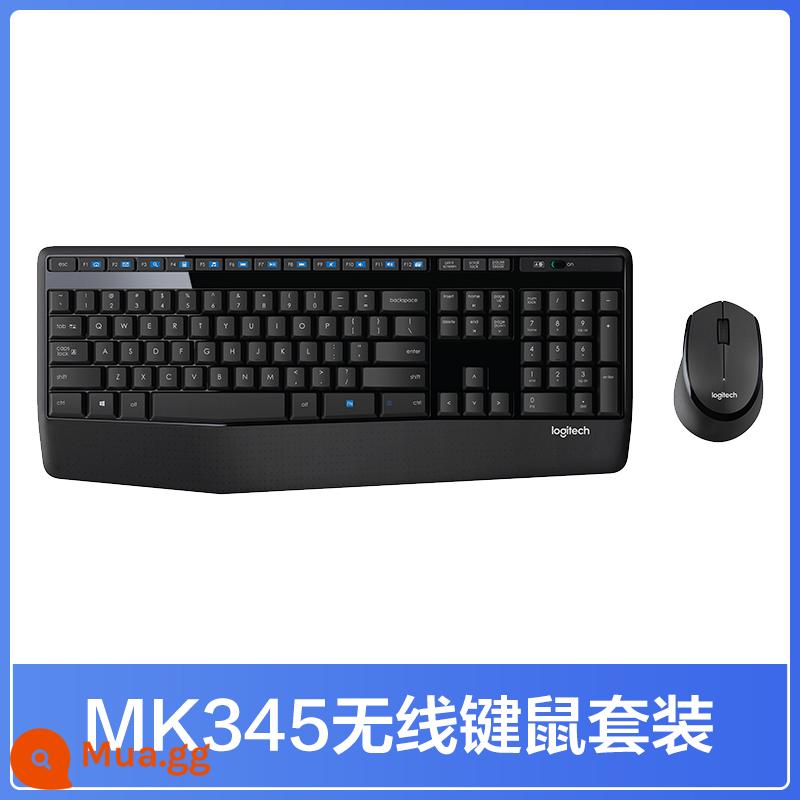 Bộ bàn phím chuột không dây Logitech MK345 bàn phím chuột văn phòng máy tính để bàn laptop thiết bị gắn ngoài chính thức 215 - MK345