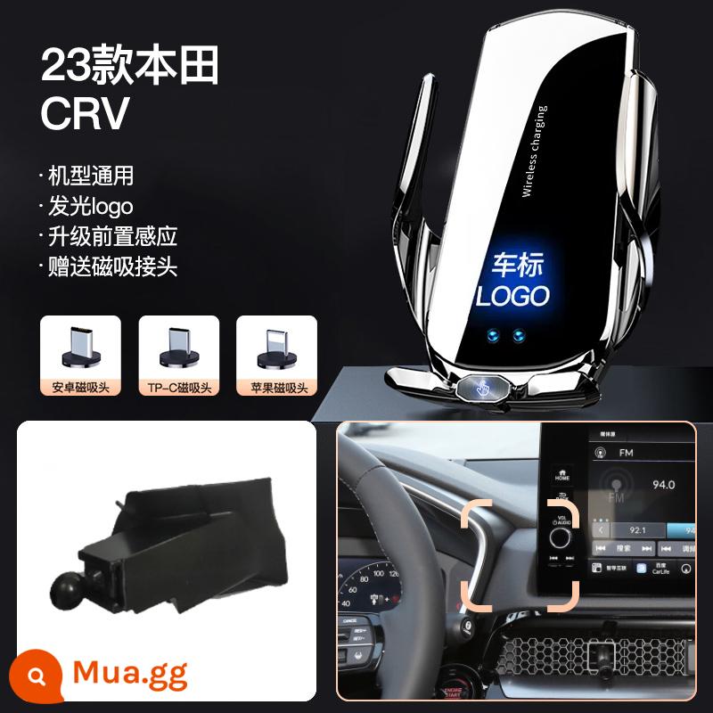 Honda Yago Civic CRV Haoying XRV Binzhi Honda Crown Road Odyssey giá đỡ điện thoại di động trên ô tô chuyên dụng - 23 mẫu CRV [đen sang trọng]