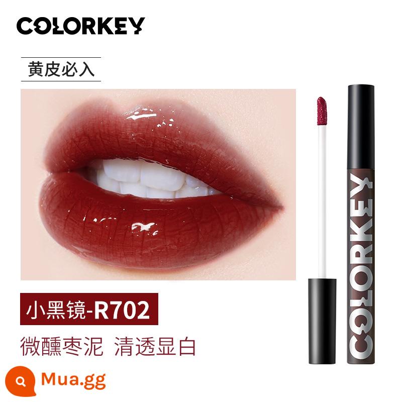 Colorkey son bóng Kelaqi air matte son môi mới son bùn son sương nữ chính hãng Ke Keqila 443 - R702 Sốt táo tàu Tipsy