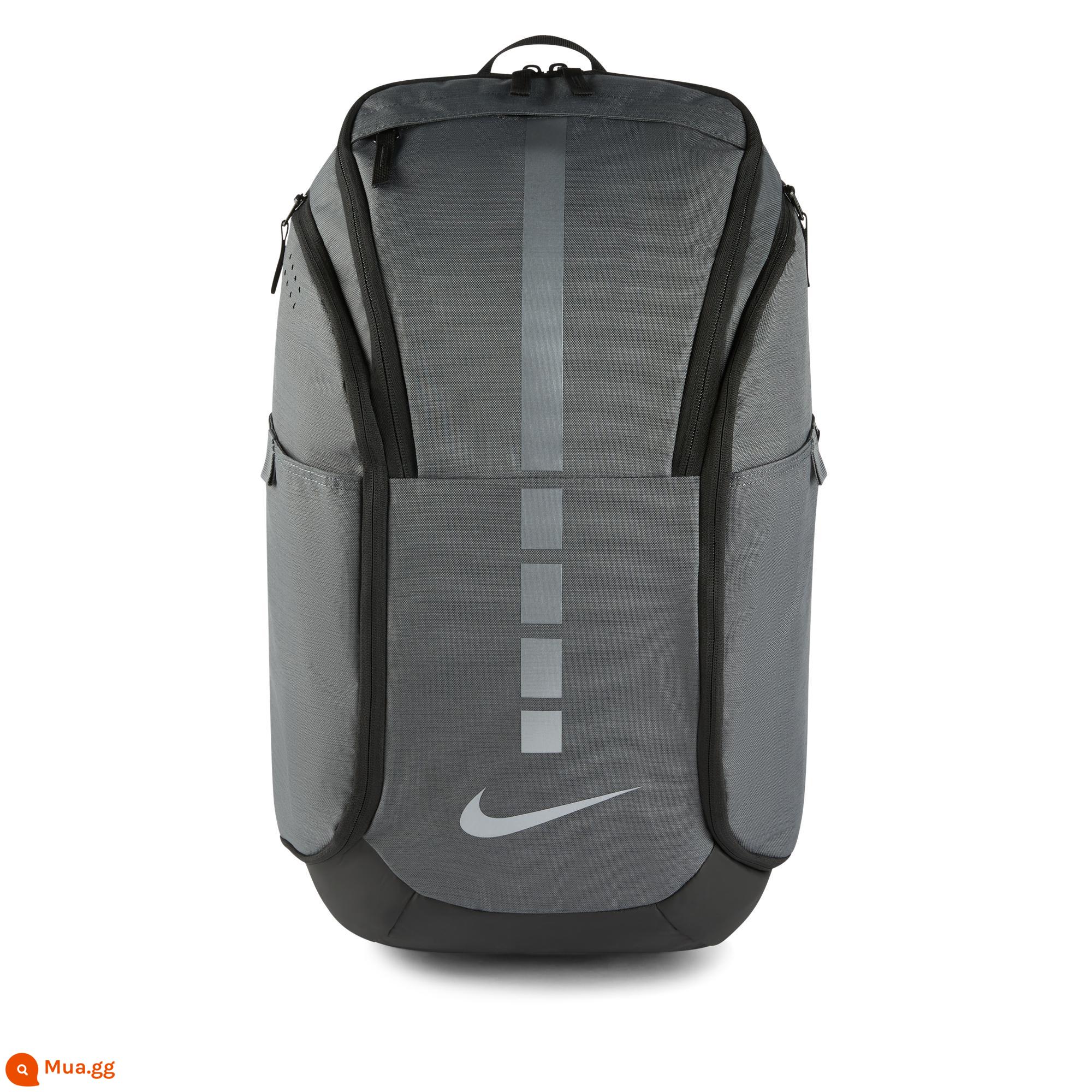 CÁC CỬA HÀNG CHÍNH THỨC CỦA NIKE Ba lô bóng rổ NIKE HOOPS ELITE PRO DA1922 - 022 xám đen/đen/(xám kim loại)