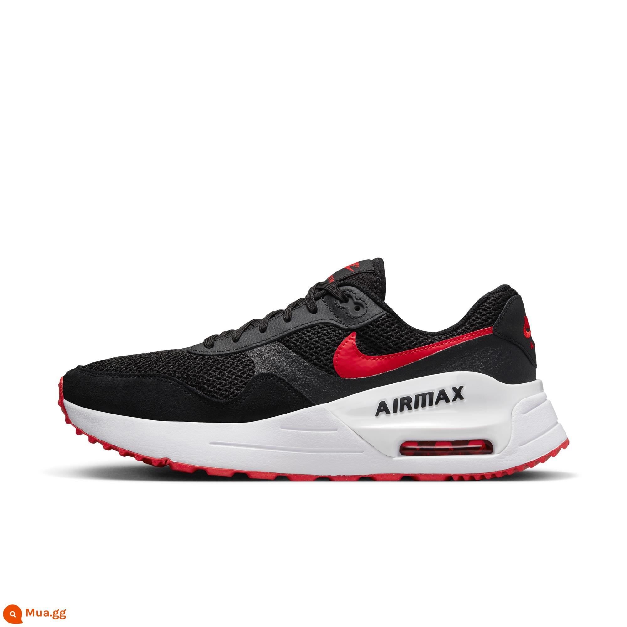 OUTLETS chính thức của NIKE Giày thể thao nam Nike Air Max SYSTM DM9537 - 005 đen/đỏ đại học/trắng