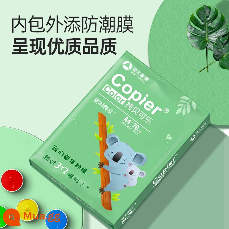 Châu Á-Thái Bình Dương Senbo Copy Giấy Coke A4 Giấy photocopy Đồ dùng văn phòng Giấy photocopy Túi đeo vai A3 500 tờ Giấy trắng Vận chuyển miễn phí Giấy nháp 70g80g Giấy nháp dày 72 Bán buôn FCL 2500 tờ - [Mẫu dày] Gấu túi xanh 80gA4 (500 tờ/gói)