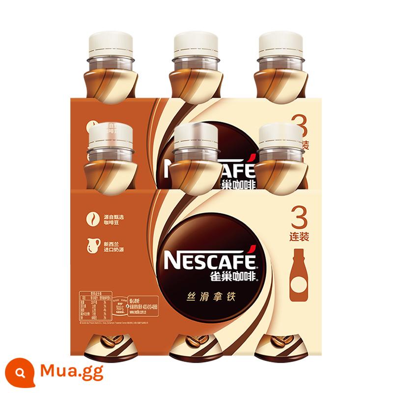 Cà phê pha sẵn matcha latte mượt đóng chai Nescafe 268ml sảng khoái hàng đầu chính thức của cửa hàng hàng đầu - Latte mượt 268ml*6 chai