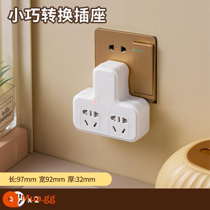 Zhengyiniu đồng nguyên chất ổ cắm chuyển đổi không dây đèn ngủ USB công tắc độc lập đa chức năng một lượt đa vị trí cắm ban - Không chuyển đổi một thành hai