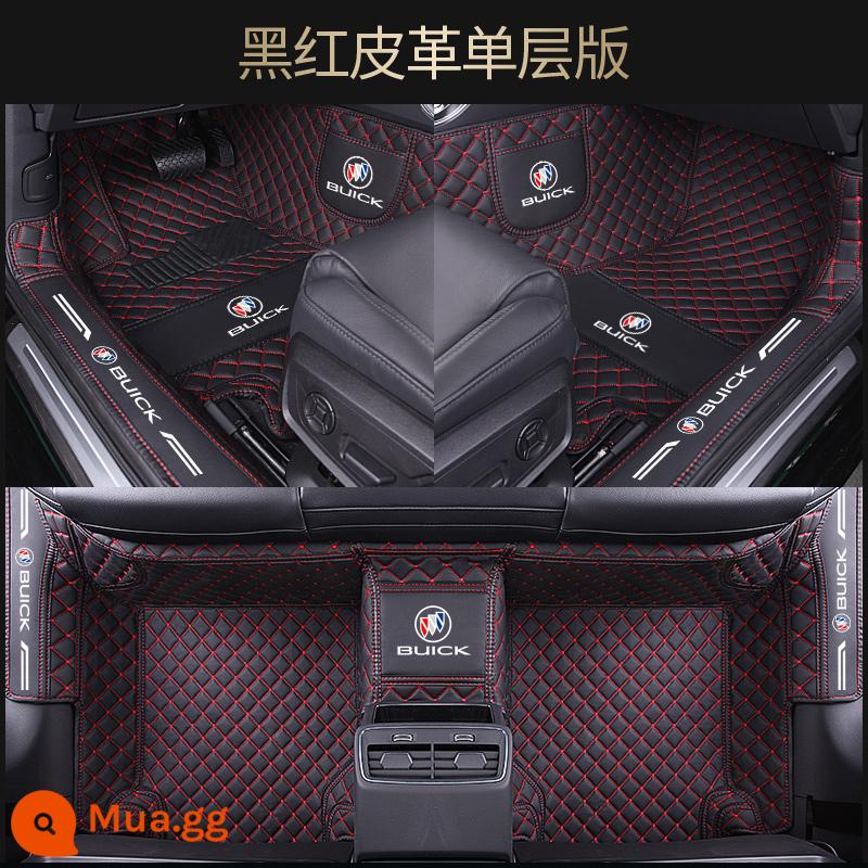 Đặc biệt sử dụng cho 2023 Buick Weilang pro Yinglang Regal e4 Lacrosse Angkeqi e5 6 thảm sàn màu xanh nhạt được bao quanh đầy đủ - Thảm lót sàn một lớp da đen đỏ