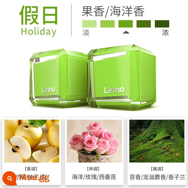 linno nước hoa ô tô Langlong nước hoa ô tô sáp thơm ô tô outlet cung cấp nội thất ô tô chính hãng Langlong chính hãng - Sugar Cube Holiday-1 hộp 2 miếng-vừa