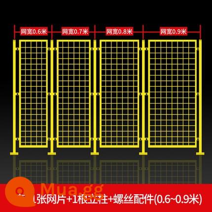 Nhà xưởng lưới cách ly nhà kho hàng rào dây thép gai lưới vách ngăn nhà máy lưới bảo vệ đường hàng rào ngoài trời hàng rào di động - Chiều rộng 0,6/0,7/0,8/0,9 mét (lưu ý về chiều cao)