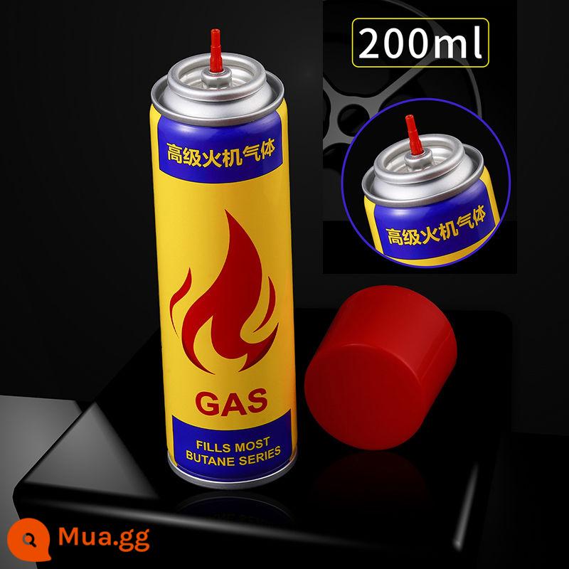 Bơm hơi bật lửa gas 200ml chất lỏng có độ tinh khiết cao công suất lớn chống gió súng hàn đánh lửa đặc biệt cao cấp - Một bình gas [gas nhẹ hơn GAS 200ml]