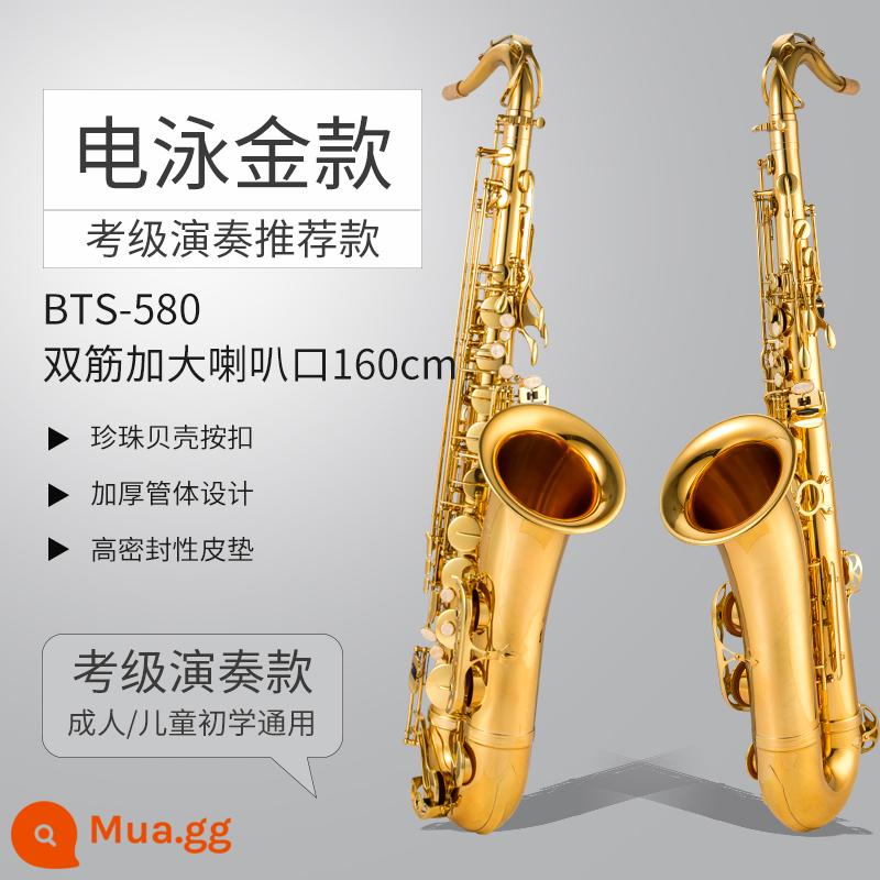 Nhật Bản YAS-875EX 62 Alto Saxophone Trẻ em mới bắt đầu chơi thử trong E-flat - Mô hình miệng lớn hai xương sườn vàng điện di BTS-580