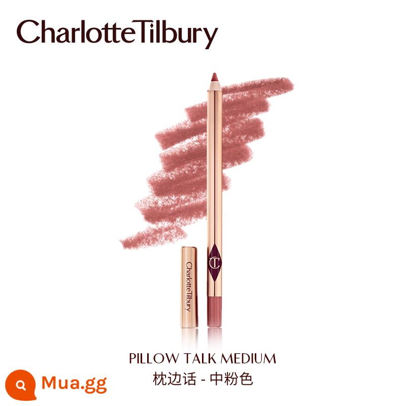 [Chính hãng] CT Lip Liner Hickey Viền môi đầy đặn mà không bị nhòe, không thấm nước và không phai - PILLOW TALK MEDIUM màu hồng trong gối nói chuyện