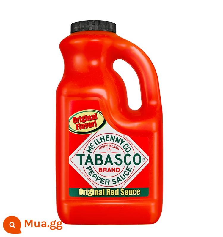 Ớt tabasco nhập khẩu Mỹ tương ớt 0 béo Tương ớt Mỹ chai nhỏ tương ớt sốt thực phẩm tây - [Phục vụ] Xô 1.89L