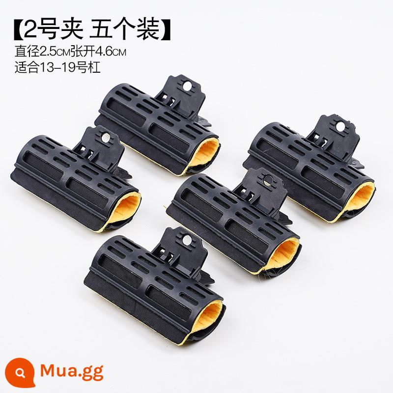 Làm tóc perm kỹ thuật số perm gốm Aiwen perm clip perm chịu nhiệt độ cao với cách nhiệt cotton tráng thiếc clip cách nhiệt perm - Năm kẹp cách nhiệt số 2 (áp dụng cho thanh số 13-19)