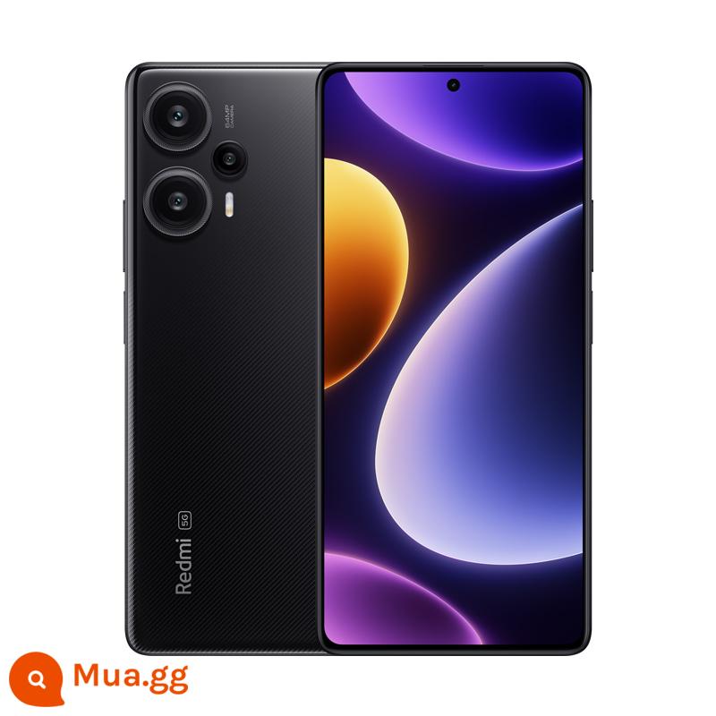 MIUI/Xiaomi Redmi Note 12 Turbo - sợi carbon màu đen