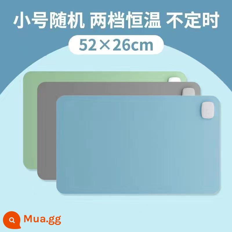 Nóng Miếng Lót Chuột Văn Phòng Để Bàn Làm Nóng Ấm Bàn Học Sinh Viết Bài Tập Viết Làm Nóng Bàn Tay Chống Thấm Nước - Hoa văn màu trơn ngẫu nhiên [50*25cm] không tính thời gian