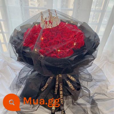 Bó hoa hồng đỏ Thái Nguyên 99 bông hoa Datong Yangquan Changzhi Jincheng Shuozhou Jinzhong City Flower Shop Express - bó 52 bông hồng đỏ