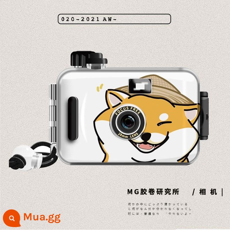 Đánh lừa máy ảnh phim không Polaroid retro phim máy ảnh cặp đôi sinh viên máy ảnh chống thấm nước máy ảnh nhỏ di động - Shiba Inu