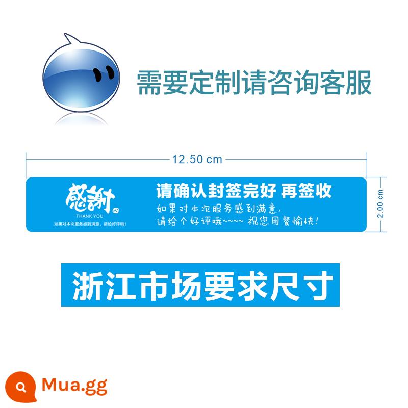 Giao hàng Ana Seal Neal Nial Patch Play Hộp phòng Ngăn ngừa Niêm phong Thẻ niêm phong Thẻ dán tùy chỉnh những ánh mắt khô ráo tùy chỉnh - Một ngàn tờ phổ thông lớn màu xanh