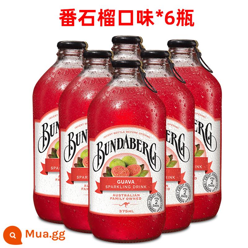 Úc Bundesberg soda bundaberg gừng nước gừng khô nước chanh nước có ga nước giải khát nhập khẩu hàng đầu cửa hàng - Ổi*6 chai