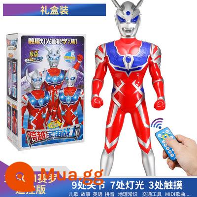 Mô hình đồ chơi siêu nhân điện robot thông minh sạc Ultraman cỡ lớn Tiga biết hát biết kể chuyện - Điều khiển từ xa dùng pin Violet 105 Zero