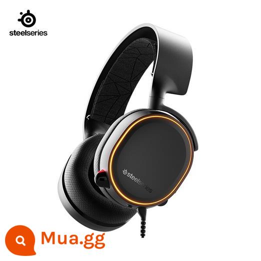 Tai nghe chơi game SteelSeries Arctis Ice 5 Esports Tai nghe chơi game Nova3 khử tiếng ồn - Ice 5-[Âm thanh vòm hiệu ứng ánh sáng RGB]