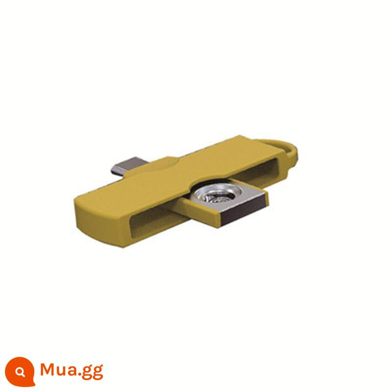 Bật lửa có thể mang lên máy bay là USB chống gió có thể check trên đường ray cao tốc mà không cần bật lửa cắm pin - màu vàng