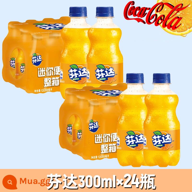 Nước uống có ga Coca-Cola Sprite Fanta 300mL*24 chai FCL đặc biệt sỉ không đường soda không độ - [Bao bì số lượng lớn ngon] Fanta 300ml x 24 chai