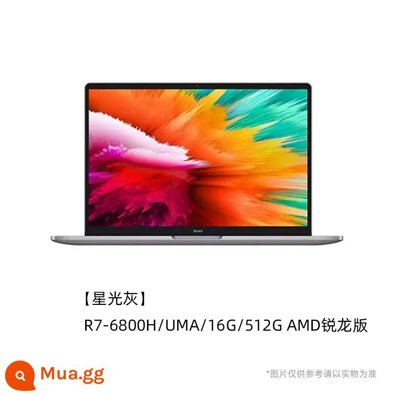 [Ali tự vận hành] Xiaomi/RedmiBook Pro 14 Card màn hình độc lập Intel Core i5-12450H thế hệ thứ 12 2.5K120Hz máy tính xách tay mỏng nhẹ hiệu năng cao - [pro14 Starlight Grey] Phiên bản AMD R7 6800H/UMA/16G/512G