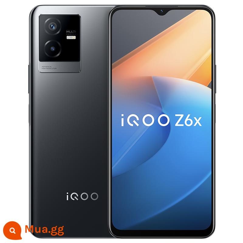 [Vàng mua sắm nạp tiền tự vận hành chính thức của Alibaba thuận lợi hơn] vivo iQOO Z6x thời lượng pin dài 5G trò chơi điện thoại thông minh mới dành cho sinh viên vivoiqooz6x cửa hàng hàng đầu chính thức dành cho người cao tuổi - cai gương đen