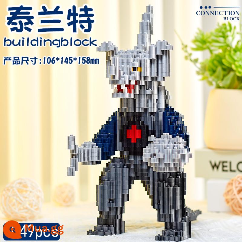 Lego khối xây dựng cậu bé Altman Tyro Zeta lắp ráp giáo dục trẻ em 8-12 tuổi đồ chơi quà tặng sinh nhật - tarant xanh