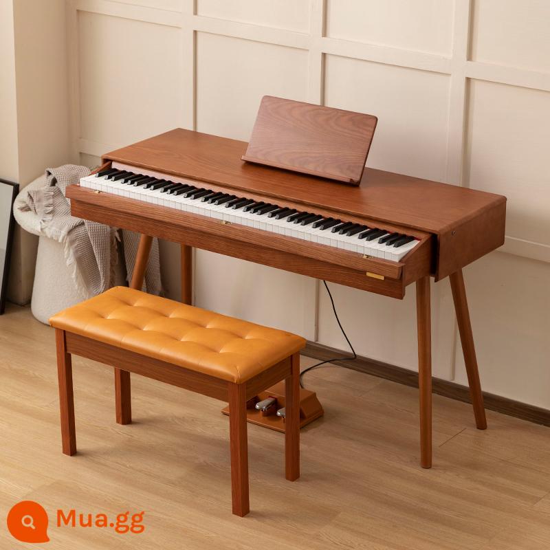 Đàn piano điện tử ngăn kéo ROLYCA RC10 Tủ đựng búa 88 phím có thể nâng lên Đàn piano kỹ thuật số loại ngăn kéo ROLYCA - Tất cả gỗ rắn