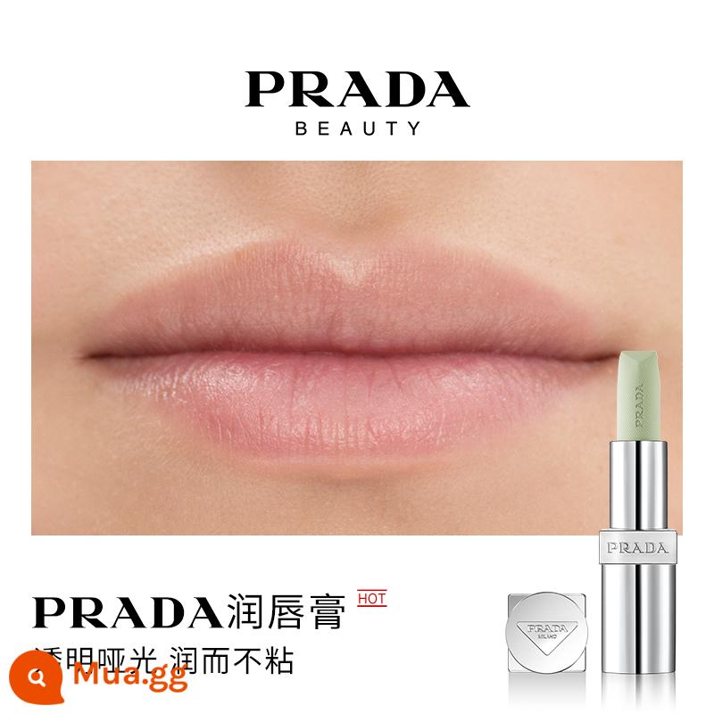 [Ưu đãi giới hạn 38] Son môi PRADA Lipstick Matte dưỡng ẩm màu nâu đỏ B03 màu nâu đất B107B101 - Son Dưỡng Môi U000 Matte Trong Suốt